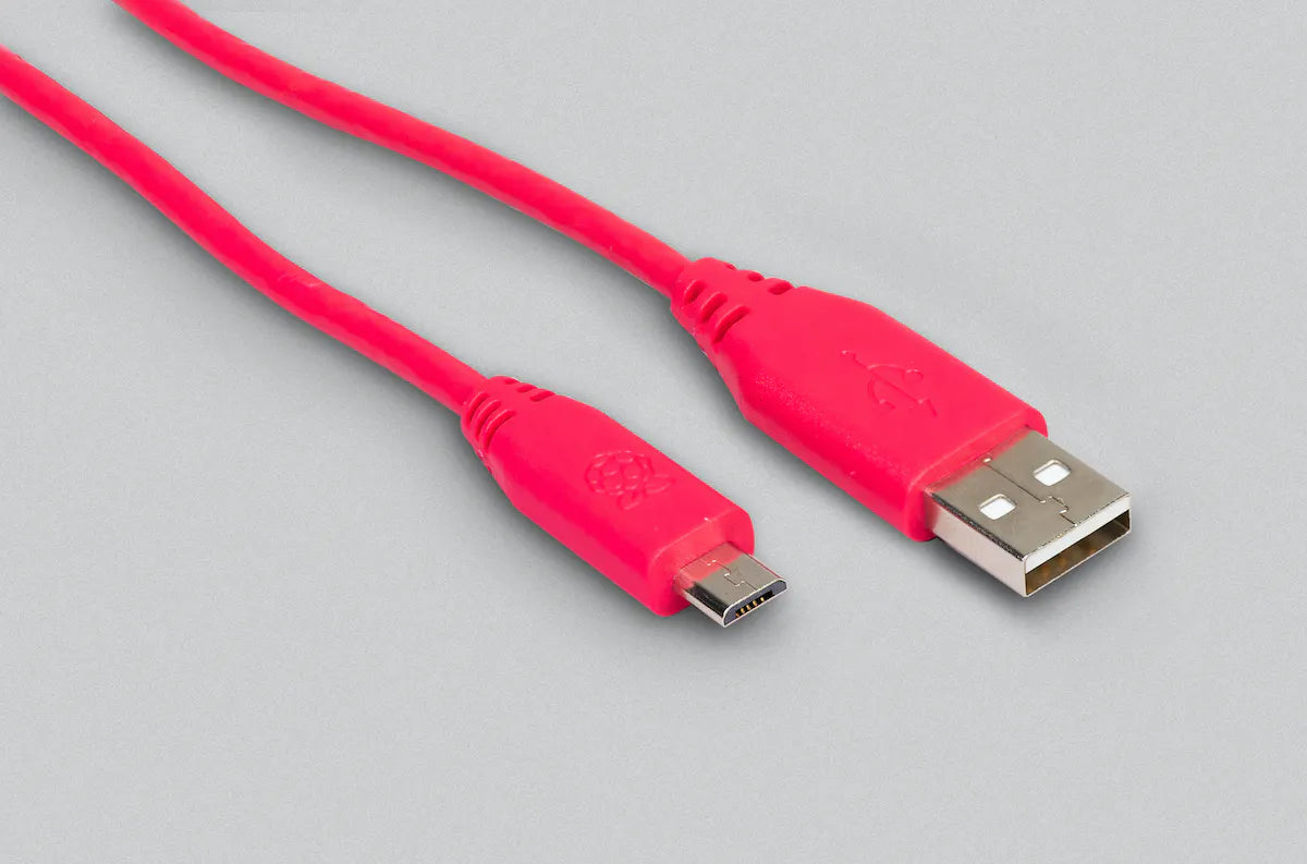 Official Raspberry Pi USB A/Male to Micro USB/Male cable Official Raspberry Pi USB A/Male to Micro USB/Male cable